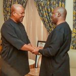 President John Dramani Mahama (Left ) & Former Vice President Dr. Mahamudu Bawumia (Right)